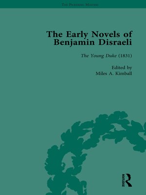 cover image of The Early Novels of Benjamin Disraeli Vol 2